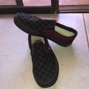 Custom vans slide on size 8